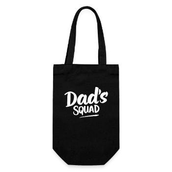 Dad's Squad Dad Dad Dad Birthday Dad - Gift Bag for Bottles - black - Front