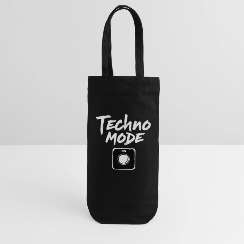 Techno Mode On Techno Techno Music Techno Gift Bag for Bottles