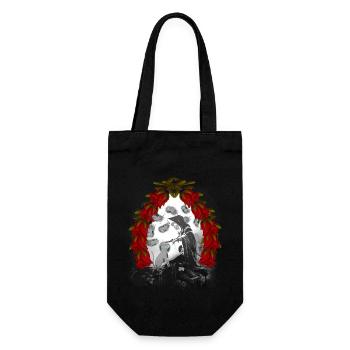 Fairy Tale Fairy Tale Character Ghost Halloween Cats Cat - Gift Bag for Bottles - black - Front