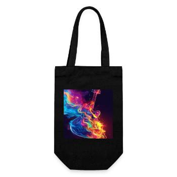 Guitare - Sac à bouteille - noir - Devant