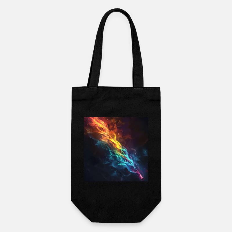 Flûte traversière - Sac à bouteille - noir