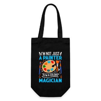 Je ne suis pas seulement un peintre ; Je suis un magicien des couleurs ! - Sac à bouteille - noir - Devant