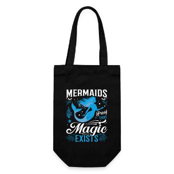 Sirènes : La preuve que la magie existe. - Sac à bouteille - noir - Devant