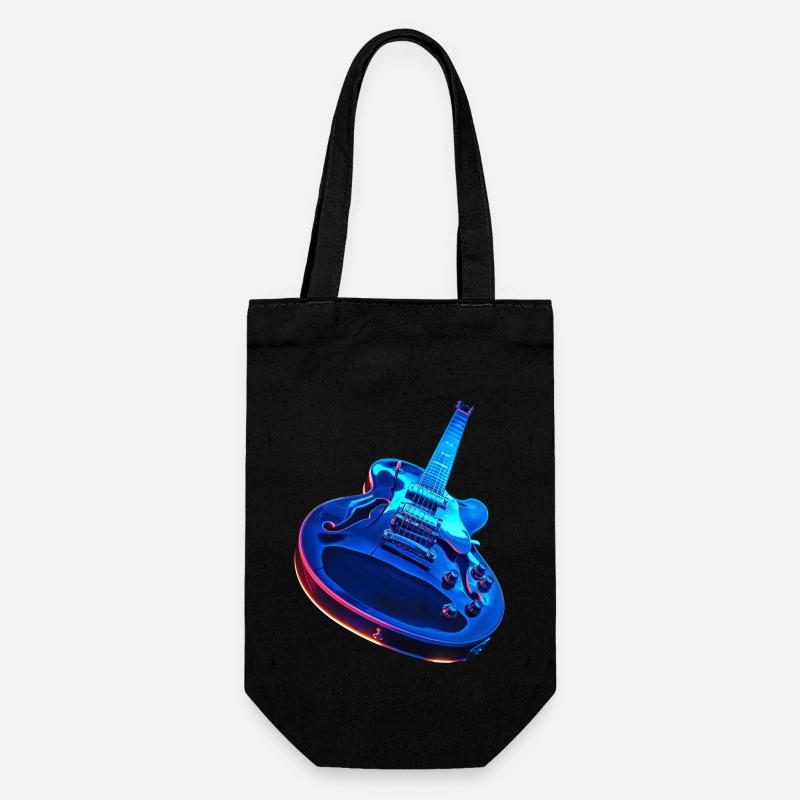 Guitare - Sac à bouteille - noir