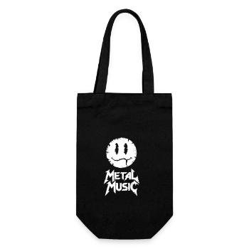 Metal music - Gift Bag for Bottles - black - Front