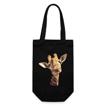 Girafes Girafe - Sac à bouteille - noir - Devant