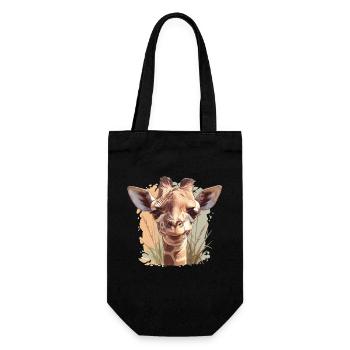 Girafes Girafe - Sac à bouteille - noir - Devant