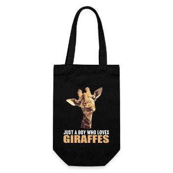 Girafes Girafe - Sac à bouteille - noir - Devant