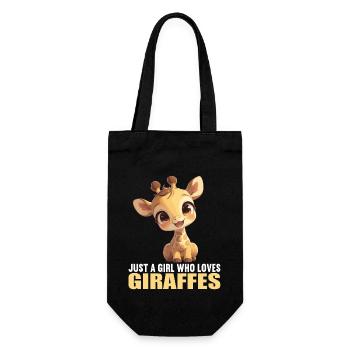 Girafes Girafe - Sac à bouteille - noir - Devant