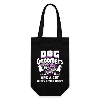 Dog Groomers Are A Cut Above The Rest - Gift Bag for Bottles - black - Front