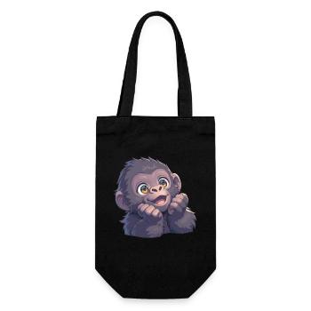 Gorilles Gorilles - Sac à bouteille - noir - Devant