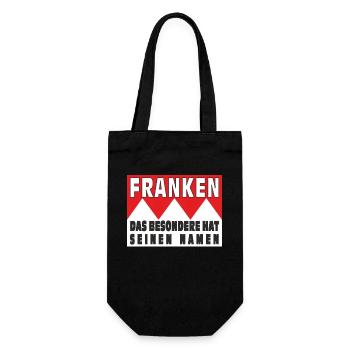 FRANKEN DAS BESONDERE HAT SEINEN NAMEN - Geschenkbeutel für Flaschen - Schwarz - Vorne