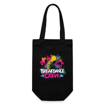 Breakdance Crew Breakdance Breakdancing Breakdance - Gift Bag for Bottles - black - Front