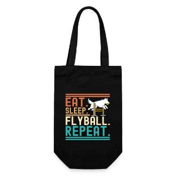 Flyball Dog Sports - Gift Bag for Bottles - black - Front