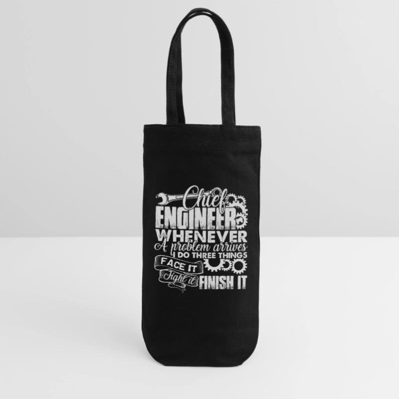 Chief Engineer Solves Problem Gift Bag for Bottles
