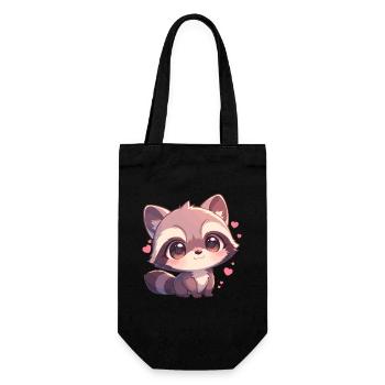 Ratons laveurs Raton laveur - Sac à bouteille - noir - Devant