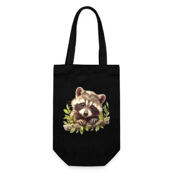 Ratons laveurs Raton laveur - Sac à bouteille - noir - Devant