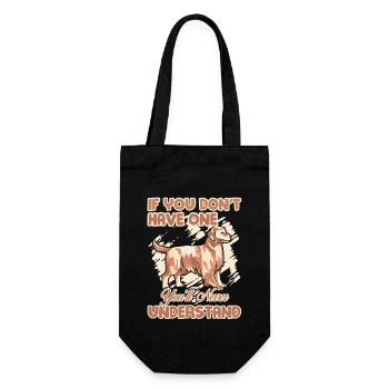 If You Don't Have A Golden Retriever - Gift Bag for Bottles - black - Front