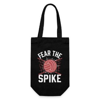Joueur De Volley-ball Et Fan Spike Service - Sac à bouteille - noir - Devant