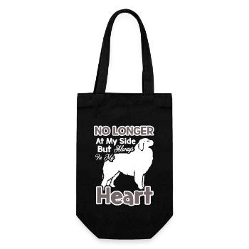 Great Pyrenees Always In My Heart - Gift Bag for Bottles - black - Front