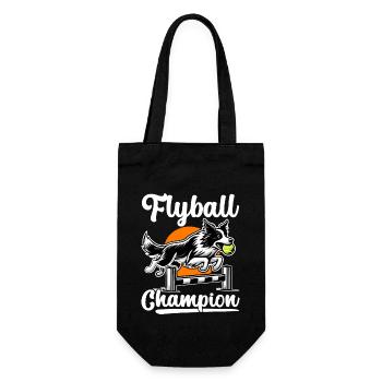 Flyball Dog Sports - Gift Bag for Bottles - black - Front