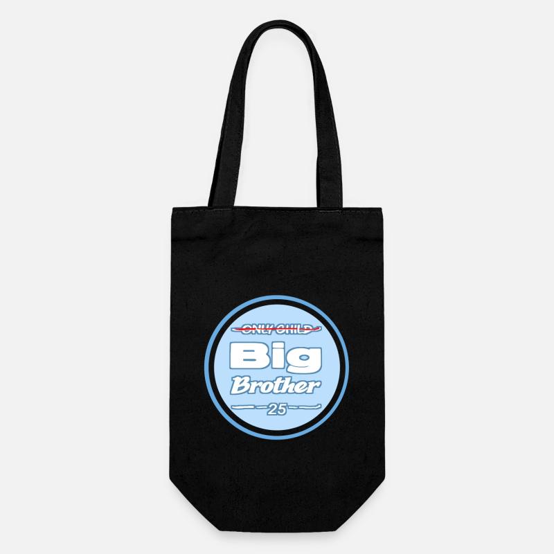 grand frère bleu - Sac à bouteille - noir