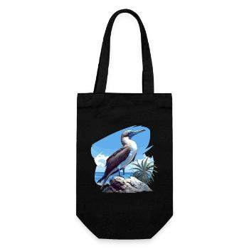 Fou à pieds bleus - Sac à bouteille - noir - Devant