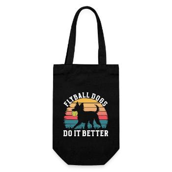 Flyball Dog Sports - Gift Bag for Bottles - black - Front