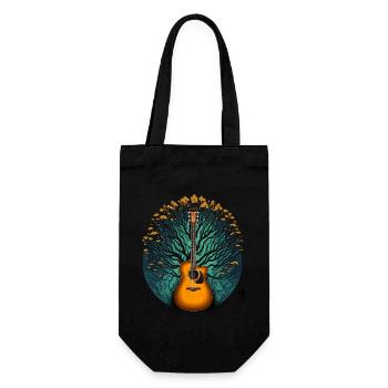 Yggdrasil Nature Musicien Arbre De Vie - Sac à bouteille - noir - Devant