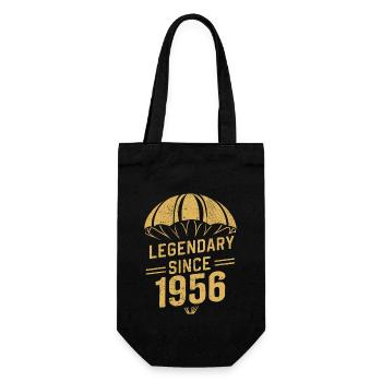 Legendary Since 1956 - Skydiver Birthday Vintage - Gift Bag for Bottles - black - Front