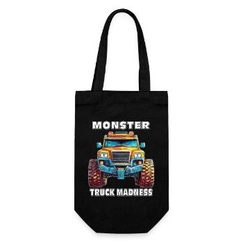 VOITURE MONSTER TRUCK MADNESS - Sac à bouteille - noir - Devant