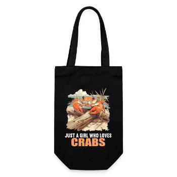Crab Crab - Gift Bag for Bottles - black - Front