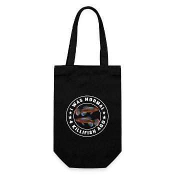 Killifisch Aquarium Amateurs de poissons - Sac à bouteille - noir - Devant