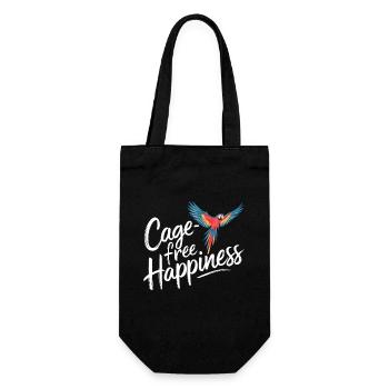 Parrot Owner Parrot Life And Exotic - Gift Bag for Bottles - black - Front