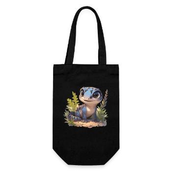 Geckos Gecko - Gift Bag for Bottles - black - Front