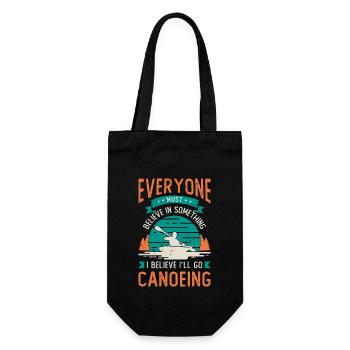 Canoë Tout le monde doit croire Canoteur Paddle - Sac à bouteille - noir - Devant