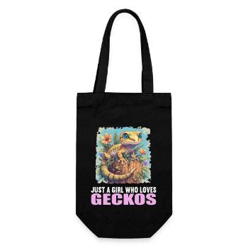 Geckos Gecko - Gift Bag for Bottles - black - Front