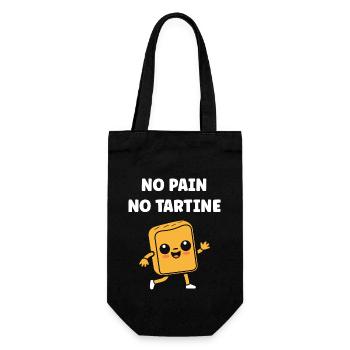 Tartine - Sac à bouteille - noir - Devant