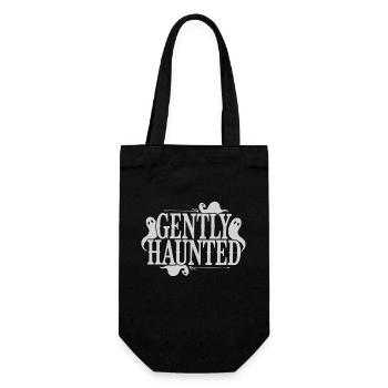 Cozy, Horror, Aesthetics, Spooky, Cozy - Gift Bag for Bottles - black - Front
