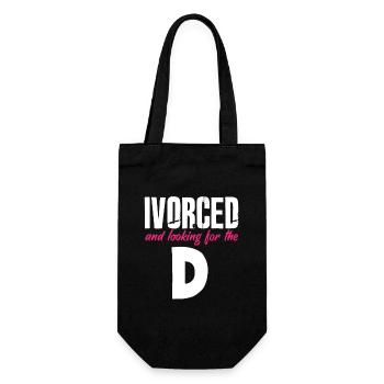 Ivored Und Auf Der Suche Nach Der D-scheidung - Geschenkbeutel für Flaschen - Schwarz - Vorne