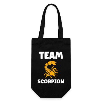 scorpion - Gift Bag for Bottles - black - Front