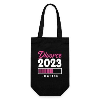 2023 Loading Le divorce commence - Sac à bouteille - noir - Devant