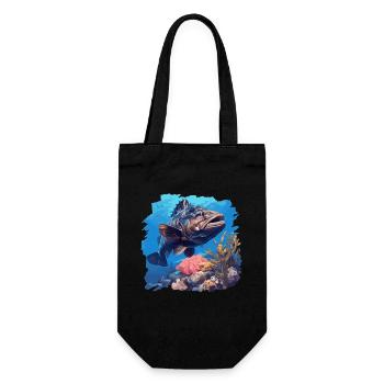 mérou mérou - Sac à bouteille - noir - Devant