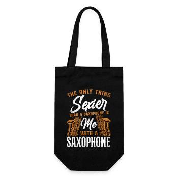 Les saxophones : la seule chose plus sexy - Sac à bouteille - noir - Devant