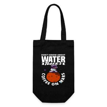 Coffee Lover Mars Discovery Adventure - Gift Bag for Bottles - black - Front