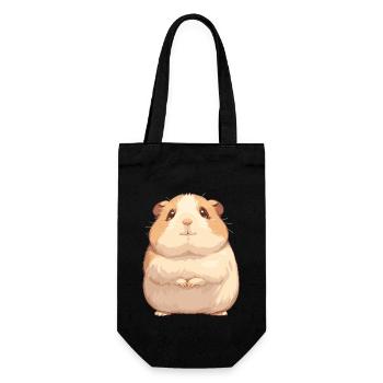 guinea pigs - Gift Bag for Bottles - black - Front