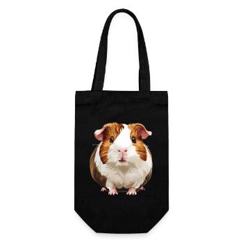 guinea pigs - Gift Bag for Bottles - black - Front