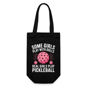 Pickleball Dire Fille Blague Pickleball Cadeau - Sac à bouteille - noir - Devant