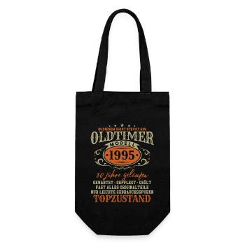 Vintage Model 1995 Vintage Birthday Gift - Gift Bag for Bottles - black - Front