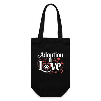 Freiwillige Tierrettung Animal Shelter Heroes - Gift Bag for Bottles - black - Front